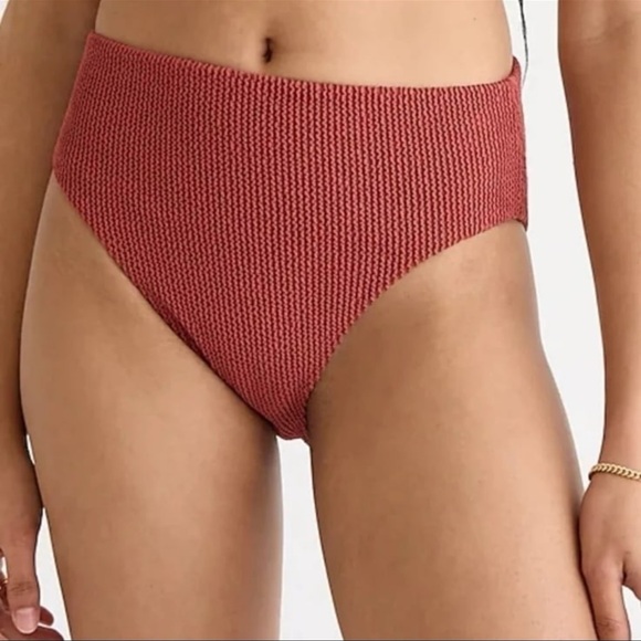 J Crew PLUS size Scrunchie Bikini - Terra Cotta - NEW - XXL - Picture 2 of 4